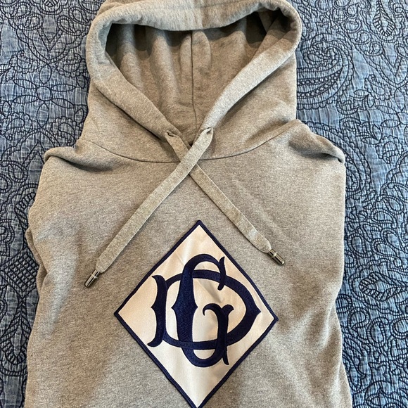 Dolce & Gabbana Grey Logo Patch Hoodie - Picture 3 of 6